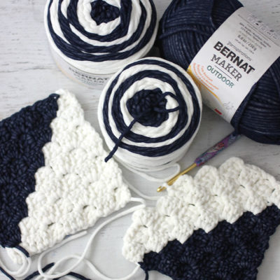 Bernat Maker Outdoor Crochet Pillow