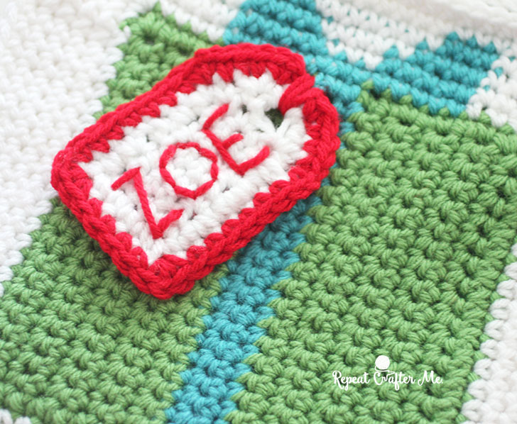 Crochet Gift Tag - Repeat Crafter Me