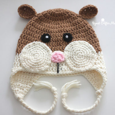 Crochet Hamster Hat