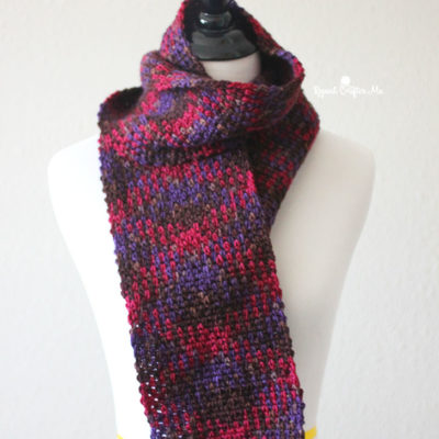 Patons Pooling Crochet Scarf