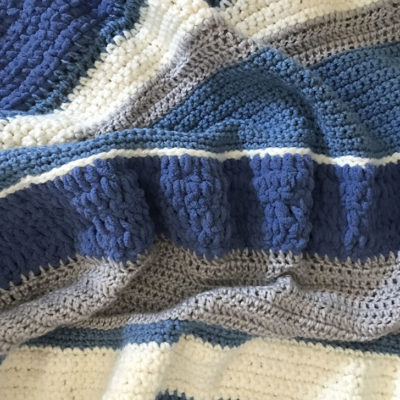 Winter Mix Crochet Blanket