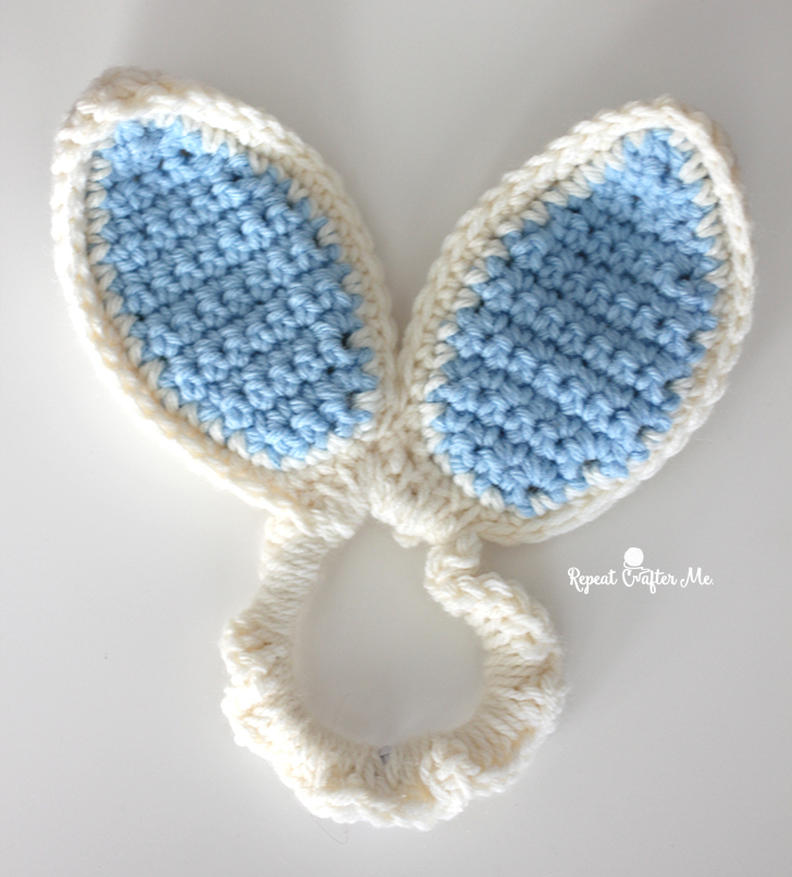 Crochet Bunny Ears - Repeat Crafter Me