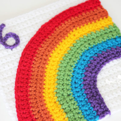 6 Colors – Crochet Quiet Book Page 6