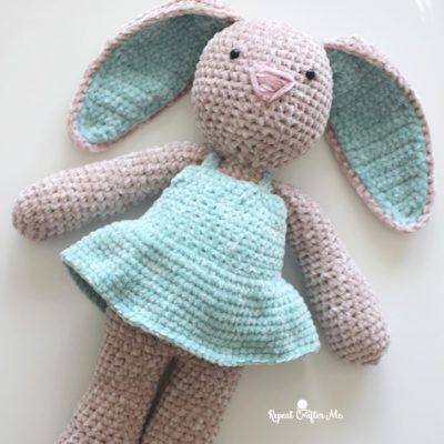 Bernat Baby Velvet Crochet Bunny