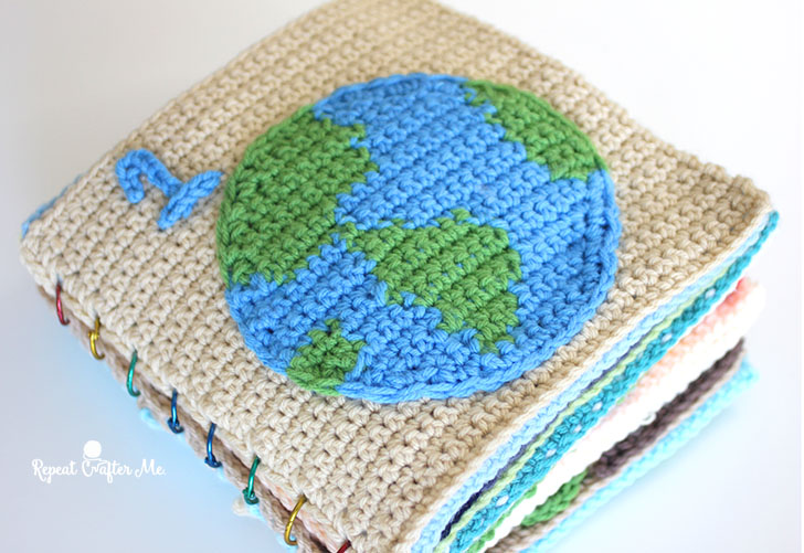 Crochet Sensory Book Free Pattern - Winding Road Crochet