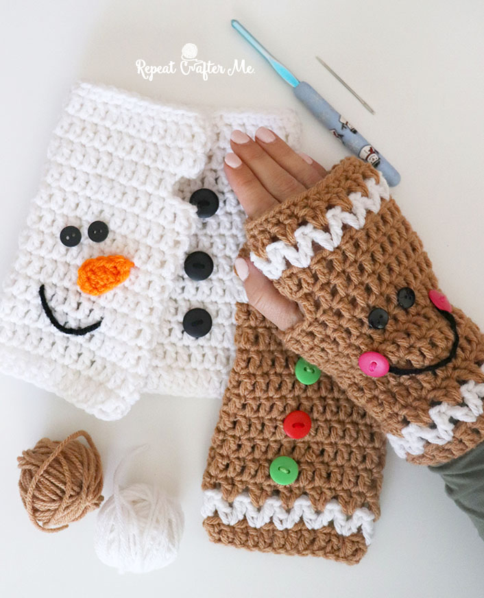 Crochet Christmas Fingerless Gloves Repeat Crafter Me,Smoked Salmon Recipe Ideas