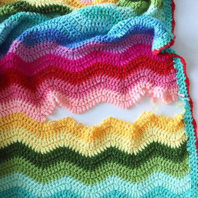 Fixing a Torn Crochet Blanket