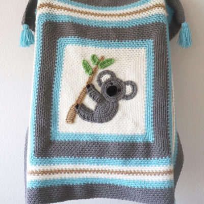 Crochet Koala Blanket