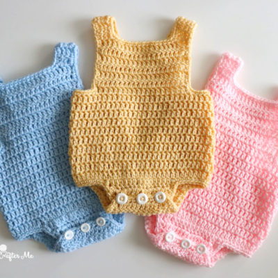 Crochet Baby Romper