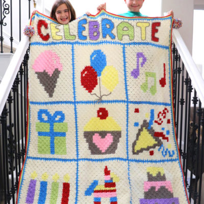 Celebration C2C Crochet Blanket