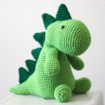 SQUISH-A-SAURUS Crochet Dino