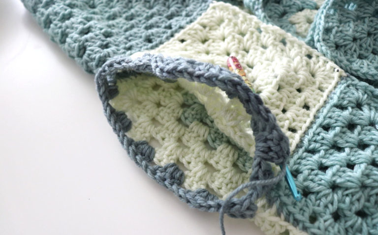 Caron Crochet Granny Jacket - Repeat Crafter Me