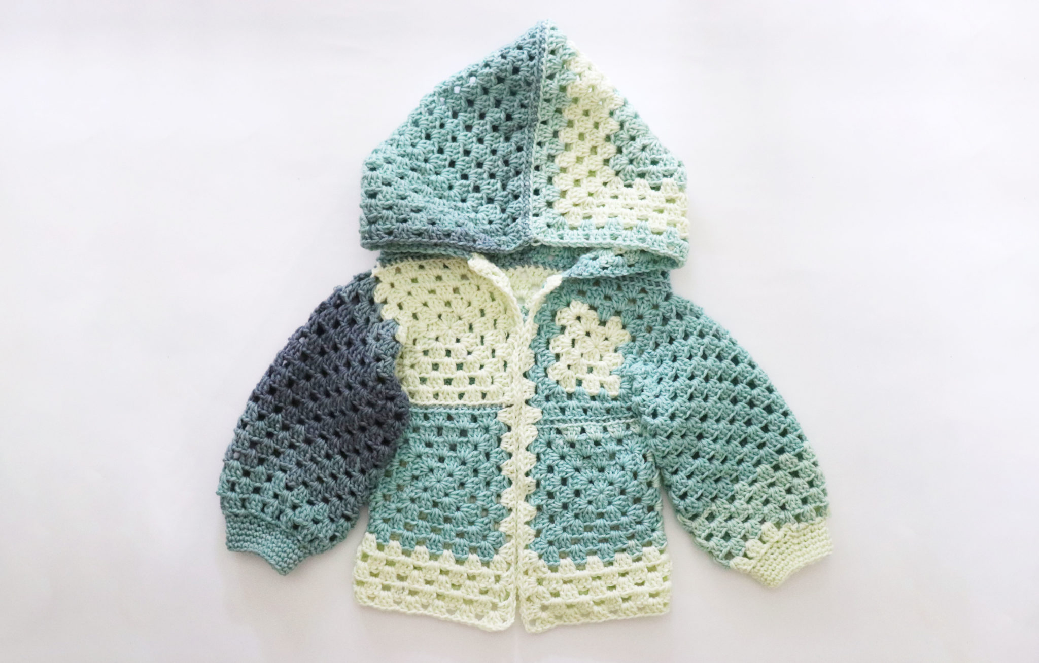 Caron Crochet Granny Jacket - Repeat Crafter Me