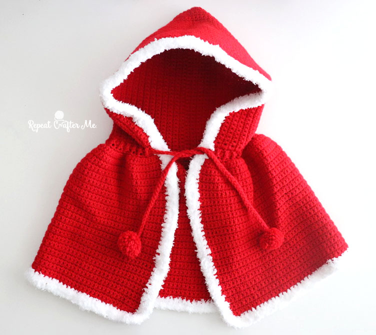 Cindy Lou Who Crochet Cape and Costume - Repeat Crafter Me