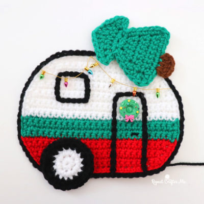 Crochet Christmas Camper