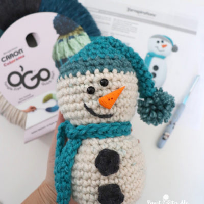 Small Crochet Snowman with O’Go