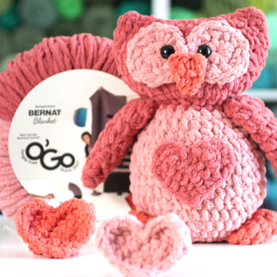Crochet Valentine O’Go Owl