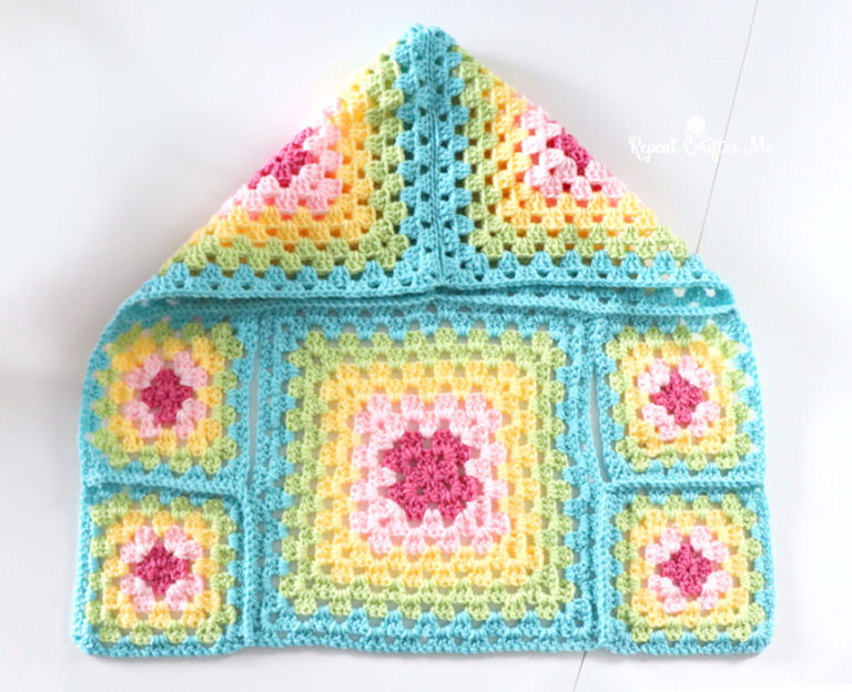 Crochet Granny Jacket - Repeat Crafter Me