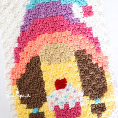 Birthday Gnome C2C Crochet