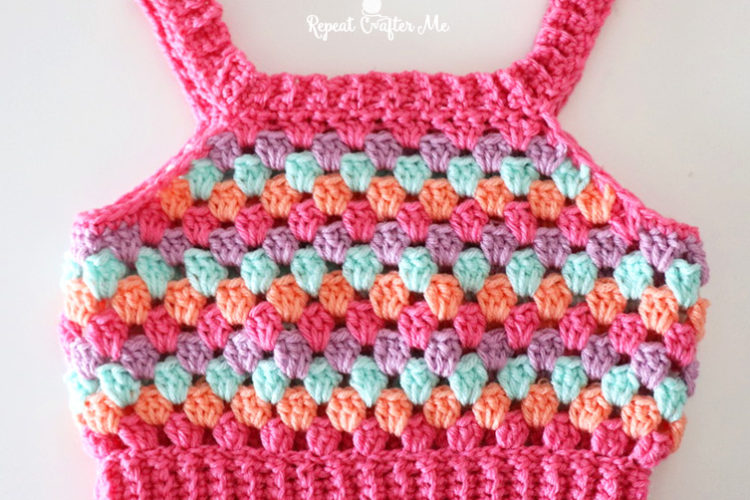 Crochet Granny Stitch Tank Top