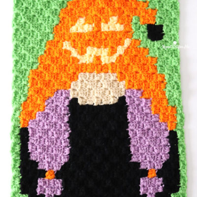October Halloween Gnome C2C Crochet
