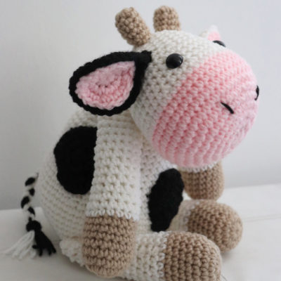 Crochet Cow Stuffie