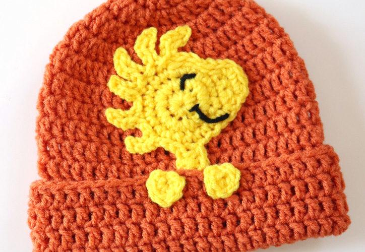 Woodstock Inspired Crochet Applique