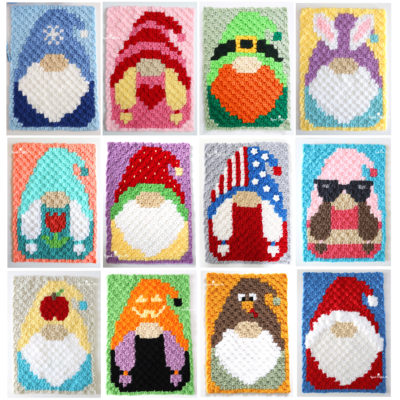 Crochet C2C Gnome Blanket PDF Patterns