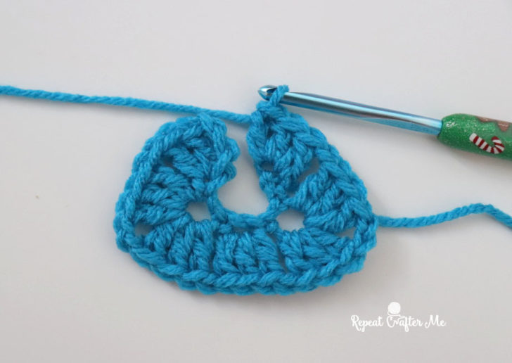Crochet Mini Granny Stitch Sweater - Repeat Crafter Me