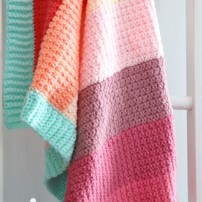 Pink Palette Crochet Blanket