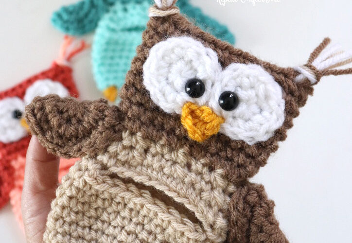 Crochet Owl Pockets