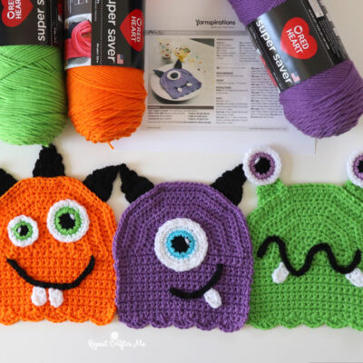 Not So Scary Crochet Monsters