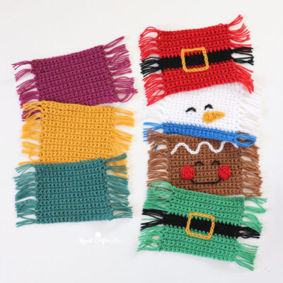 Holiday Crochet Mug Rugs