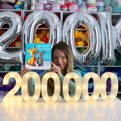 Crochet Cute Critters Exceeds 200,000 Book Sales!