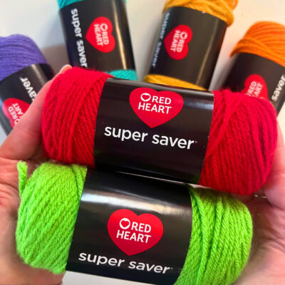 Red Heart Super Saver Mini Yarn and Patterns