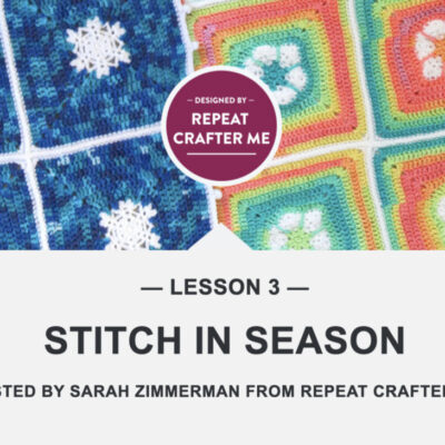 Lesson 3: Stitch in Season CAL