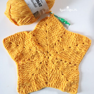Crochet Star Baby Blanket