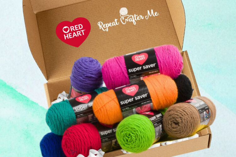 Red Heart + Repeat Crafter Me Curated Yarn Box
