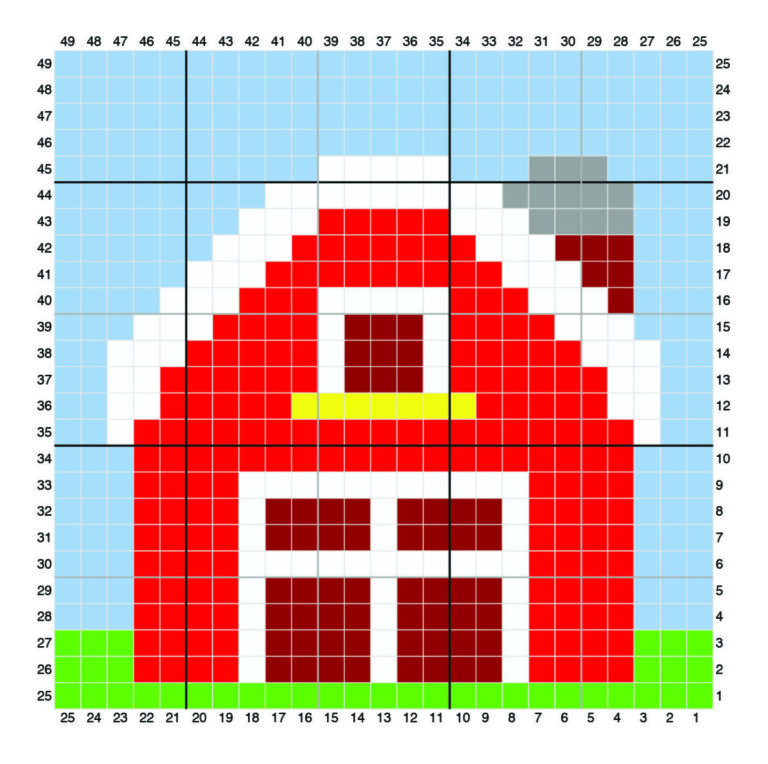 Crochet Barn Blanket - Repeat Crafter Me