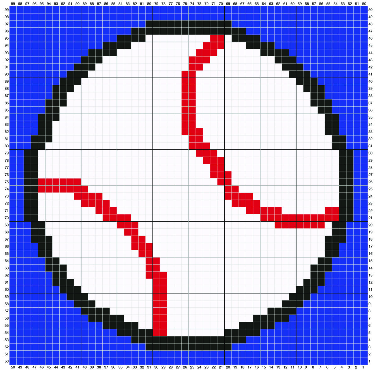 Crochet Corner-to-Corner Baseball Blanket - Repeat Crafter Me
