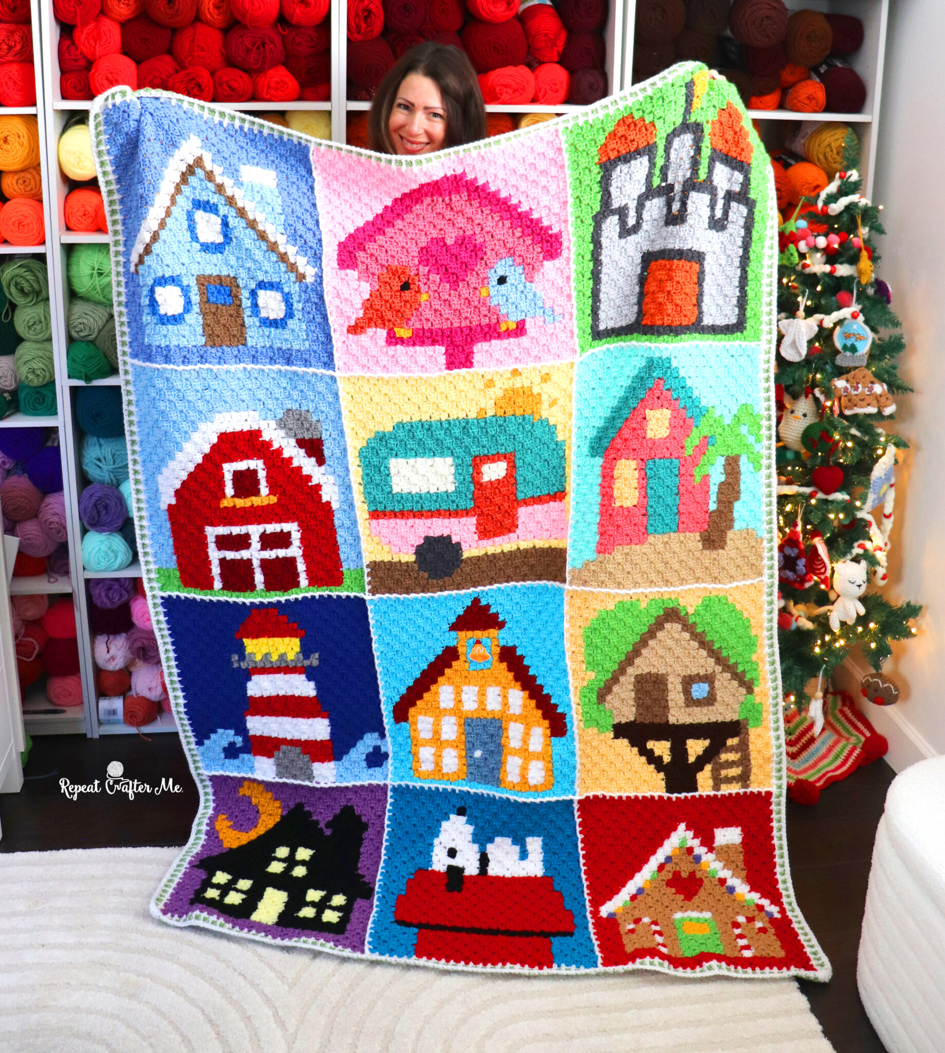 2025 House Blanket CAL Repeat Crafter Me — free download