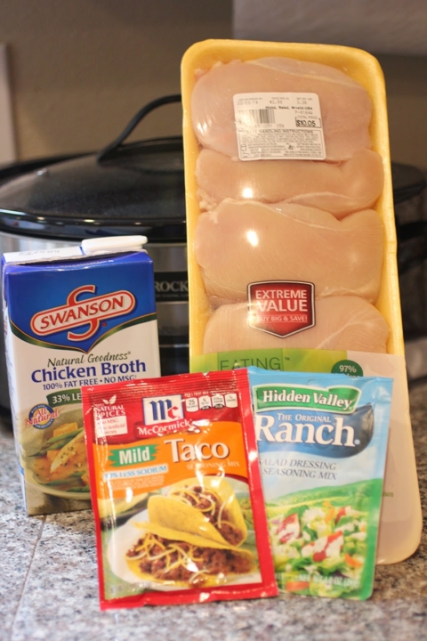 Crockpot RV Meal - Chicken Tacos
