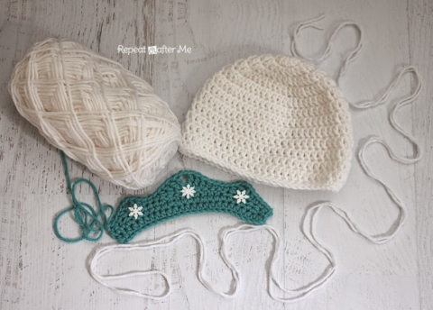 Crochet Snow Queen Hat Pattern - Repeat Crafter Me display picture 2