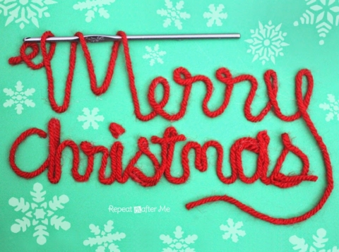 Merry Christmas Crafters, Crocheters, and Yarn Lovers! - Repeat