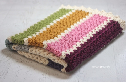 Quick and Easy Chunky Crochet V-Stitch Afghan (Leslie's Lapghan