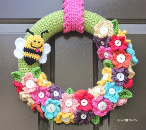 Crochet Flower Bouquet - Repeat Crafter Me