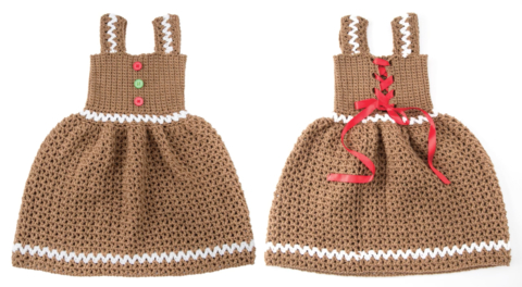 Crochet Christmas and Easter Dress Video Class - Repeat Crafter Me