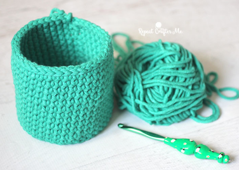 Bernat Easy Crochet Basket Pattern