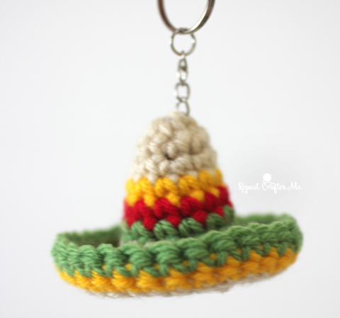 Crochet Sombrero Keychain - Repeat 