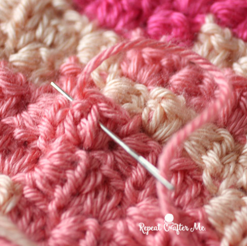 La Croix Crochet C2C Blanket - Repeat Crafter Me